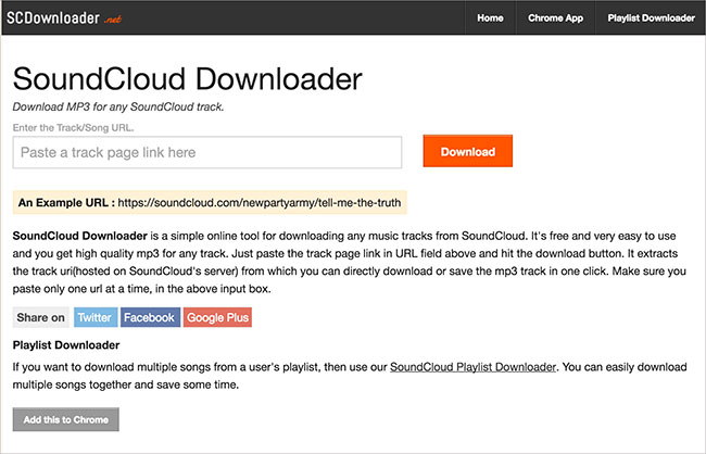 soundcloud playlist downloader online